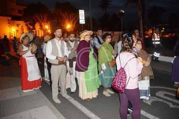 Peregrinación desde San Juan hacia Jinámar. ofrenda, reparto del potaje y festival folclórico (Foto TA y TF)